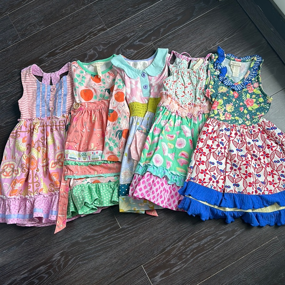 Matilda Jane lot of 5 dresses size 4